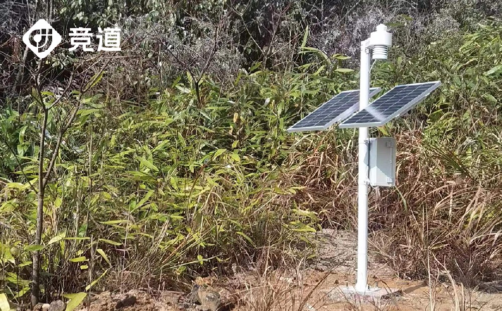 竞道光电气象站环境监测设备在武夷山国家公园完成安装